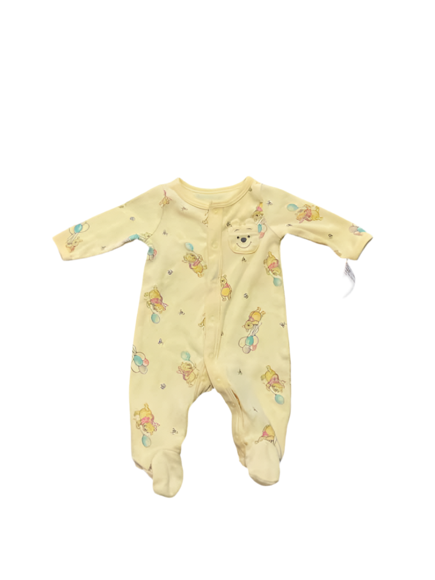 Disney (B) Yellow Infant Size NB Boy's 1PCSleepwear
