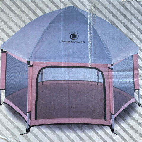 In Store P/U Only-Pop and go Playard Pink