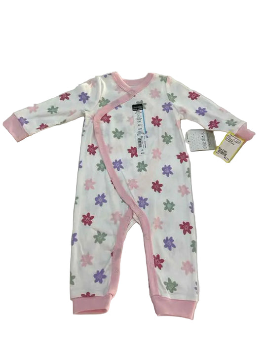 Okie Dokie (D) Floral Infant Size 6 MO Girl's 1PCSleepwear