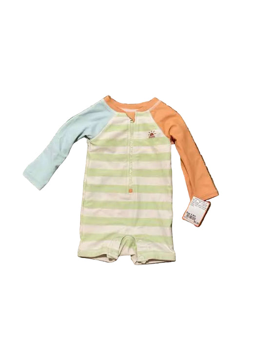 Little Co By Lauren Conrad (D) Stripe Infant Size 6 MO Boy's 1PCSwimwear