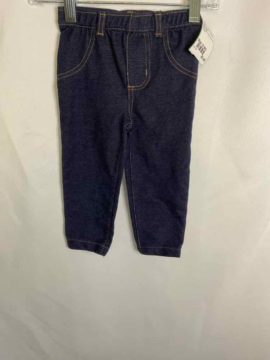 Carters (C) Blue Infant Size 12 MO BasicLeggings