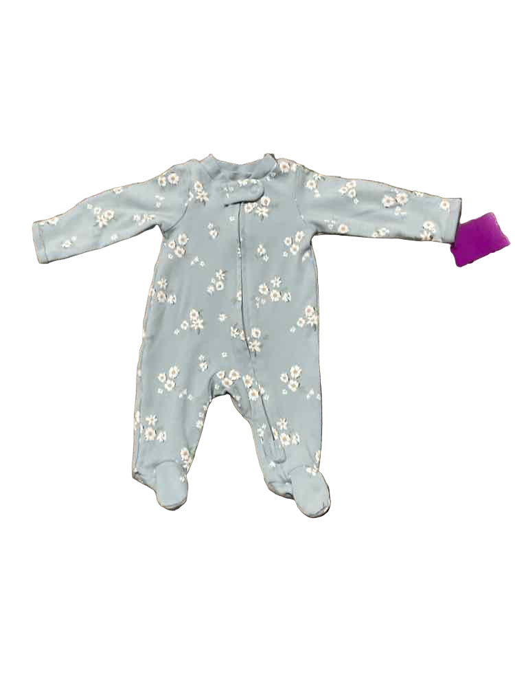 Carters (C) Floral Infant Size Preemie Girl's 1PCSleepwear