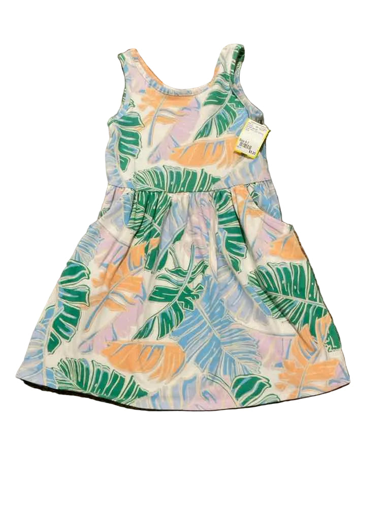 Cat and Jack (D) Floral Youth Size 6-7 Girl's Sundress