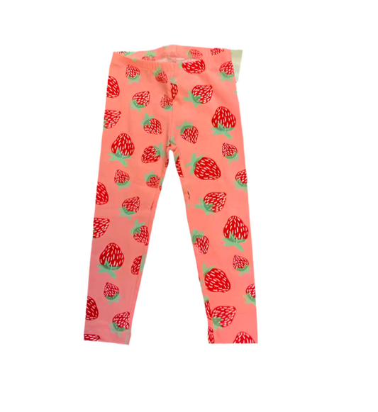 Old Navy (C) Red Orange Toddler Size 3T BasicLeggings