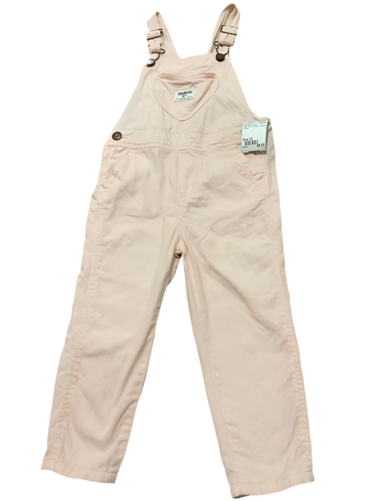OshKosh BGosh Pink Toddler Size 3T Girl's OverallPant