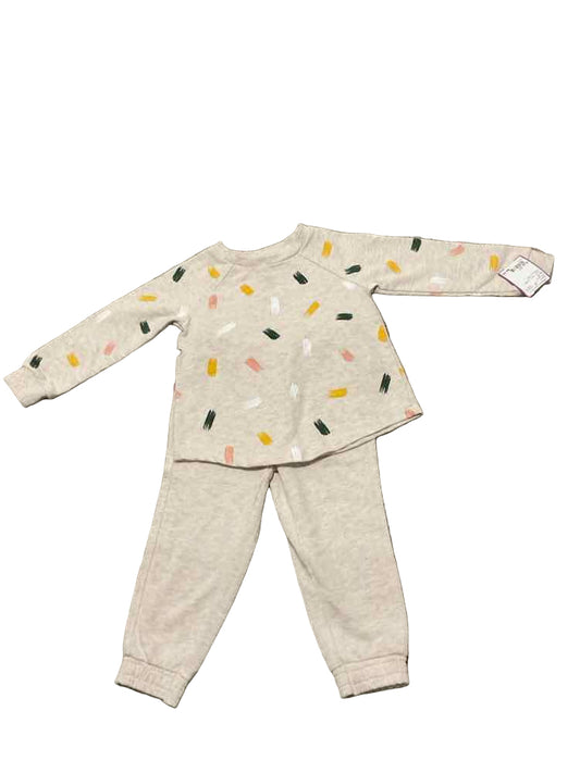 Dip (E) Cream Toddler Size 2T Girl's 2PCCasual