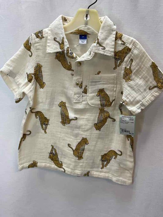 Old Navy (C) Animal Print Toddler Size 3T Polo