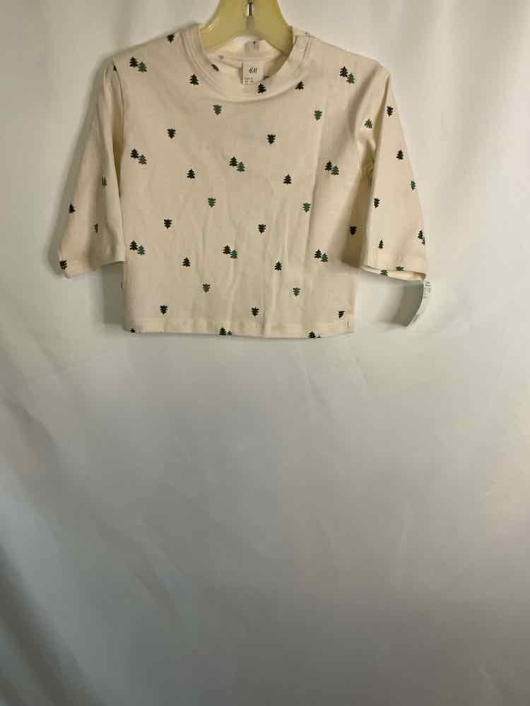 H & M (D) Christmas Infant Size 9 MO LSTop