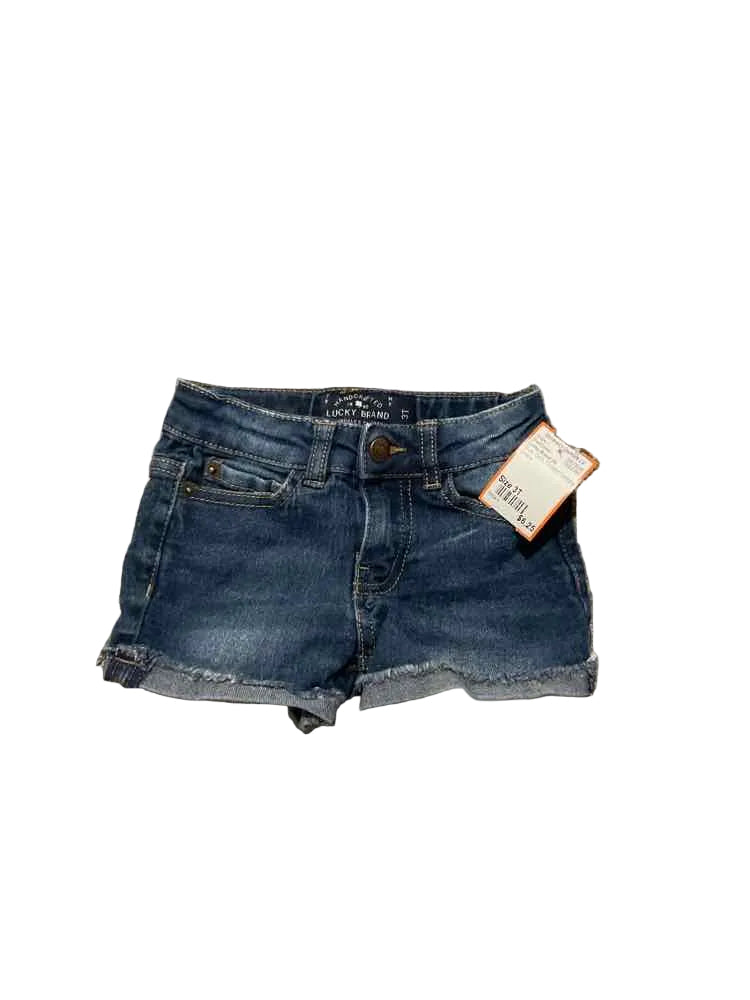 Lucky Brand (B) Blue Toddler Size 3T Girl's ShortDenim