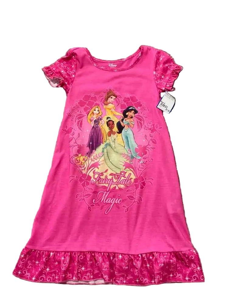 Disney Store (B) Hot Pink Toddler Size 4 Girl's Nightgown