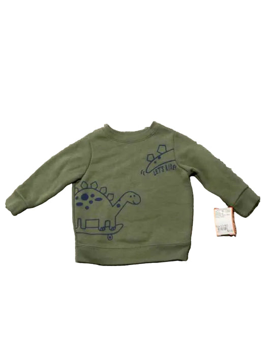 Garanimals (E) Blue Green Infant Size 6-9 MO Boy's Sweatshirt