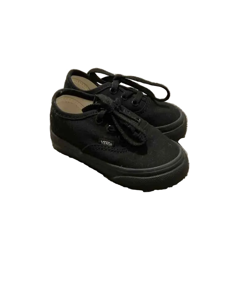 Vans (C) Black Toddler Shoe Size 5 (Toddler) Boy's Casual Shoes