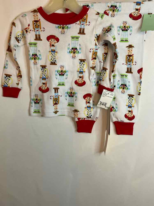 Disney (B) Print Infant Size 12 MO 2PCSleepwear