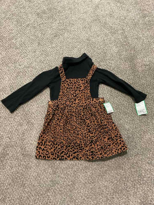 Baby Gap (B) Brown Black Infant Size 18-24 MO Girl's 2PC Casual