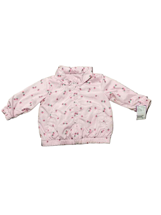 Baby Gap (B) Green Pink Infant Size 6-12 MO Girl's Jacket Light