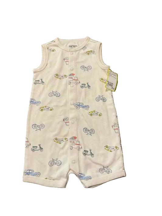 Carters (C) Print Infant Size 12 MO Boy's 1PC Casual
