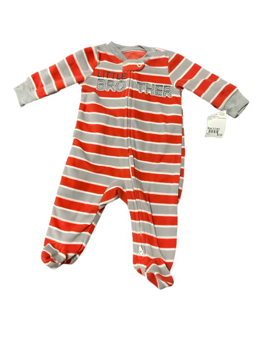 Child of Mine (D) Striped Infant Size 0-3 MO Boy's 1PCSleepwear