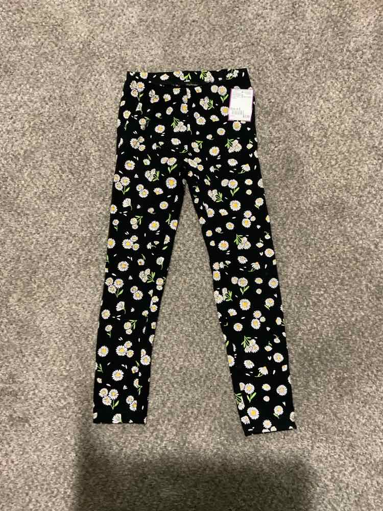 Cat and Jack (D) Floral Toddler Size 4-5 Girl's BasicLeggings