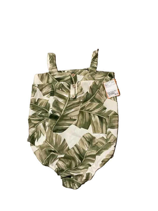 B Brand White Green Infant Size 18-24 MO Girl's 1PC Casual