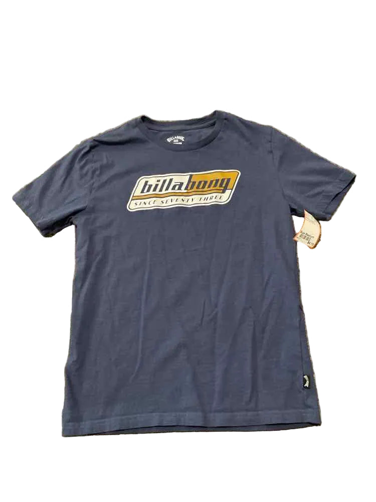 Billabong Kids (B) Blue Youth Size Medium Boy's SSTop