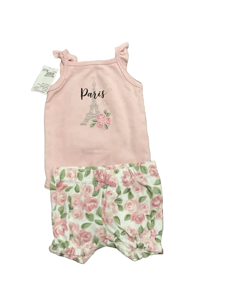 Hudson Baby (D) White Pink Infant Size 3-6 MO Girl's 2PC Casual