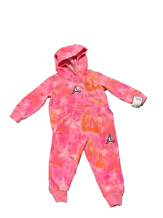 Jordan (B) Pink Infant Size 12 MO Girl's 2PC Casual