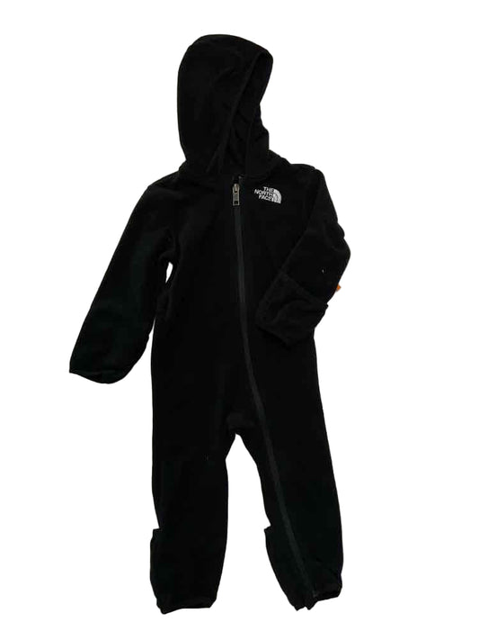 North Face (AA) Black Infant Size 6-12 MO Boy's 1PC Snowsuit