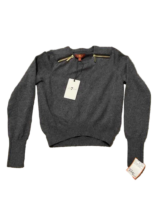 7 for all Mankind (A) Gray Youth Size 6 Girl's SweaterLight