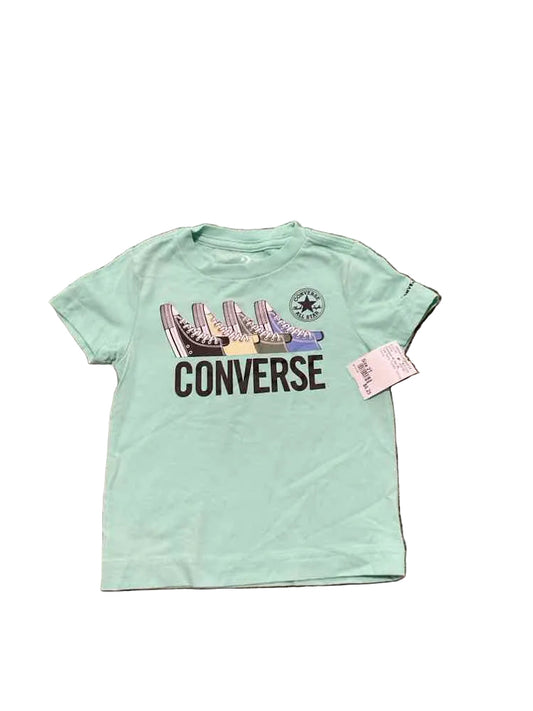 Converse All Star (B) Teal Toddler Size 2T Boy's SSTop