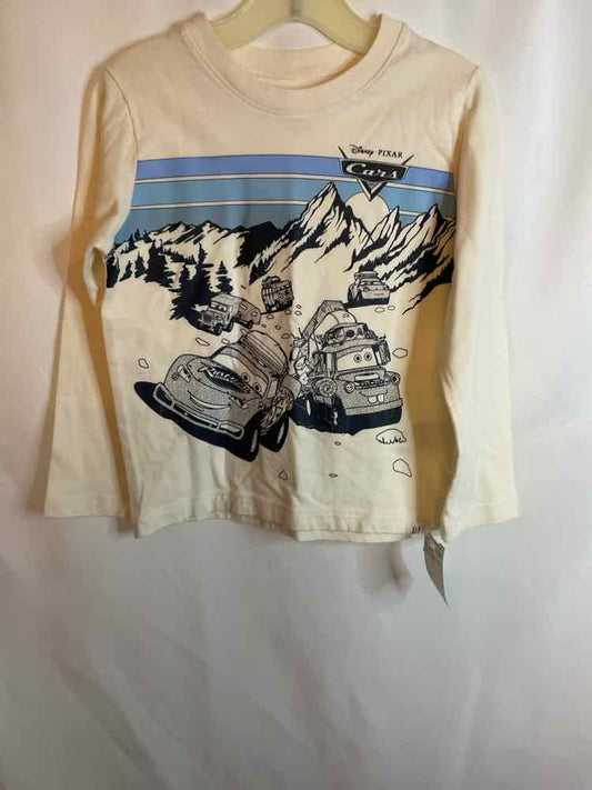 Baby Gap (B) White Blue Toddler Size 5 LSTop