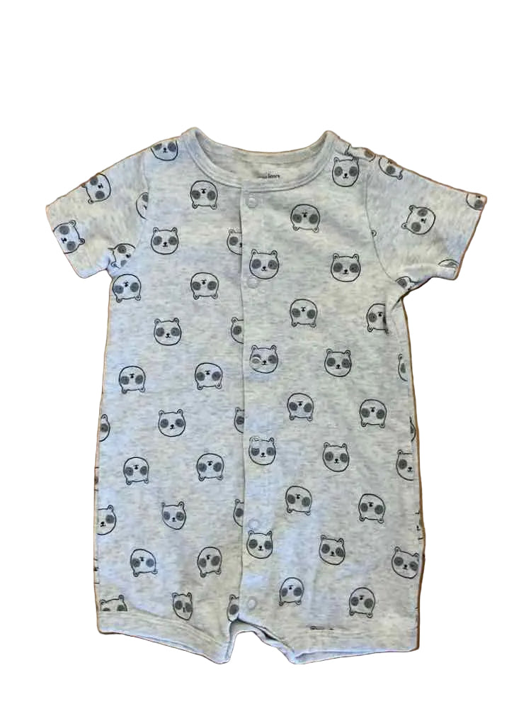 Simple Joys by Cartes Gray Infant Size 3-6 MO Boy's 1PC Casual