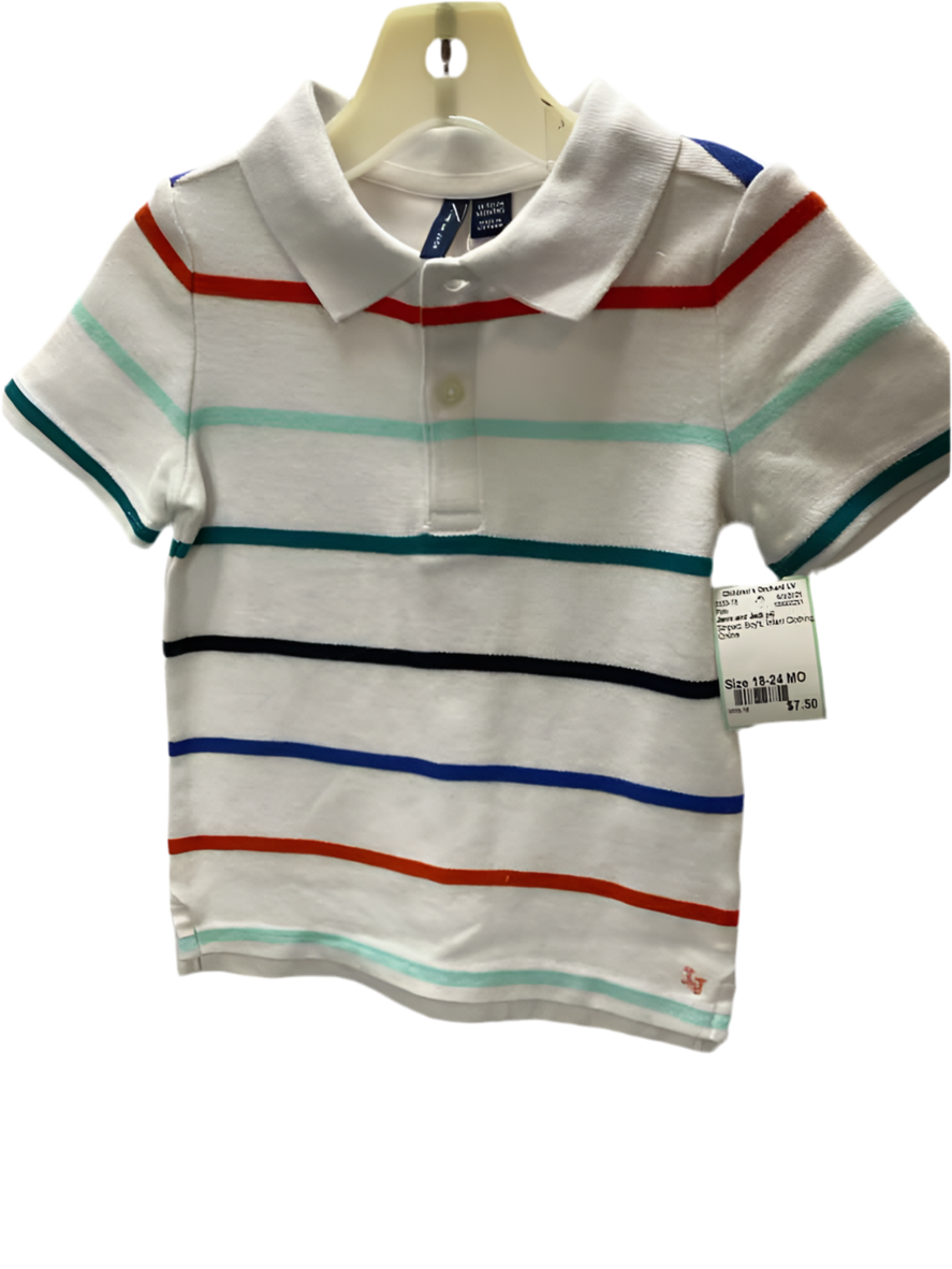 Janie and Jack (A) Striped Infant Size 18-24 MO Polo