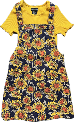 Youth Girls 8 Cynthia Rowley overall dress