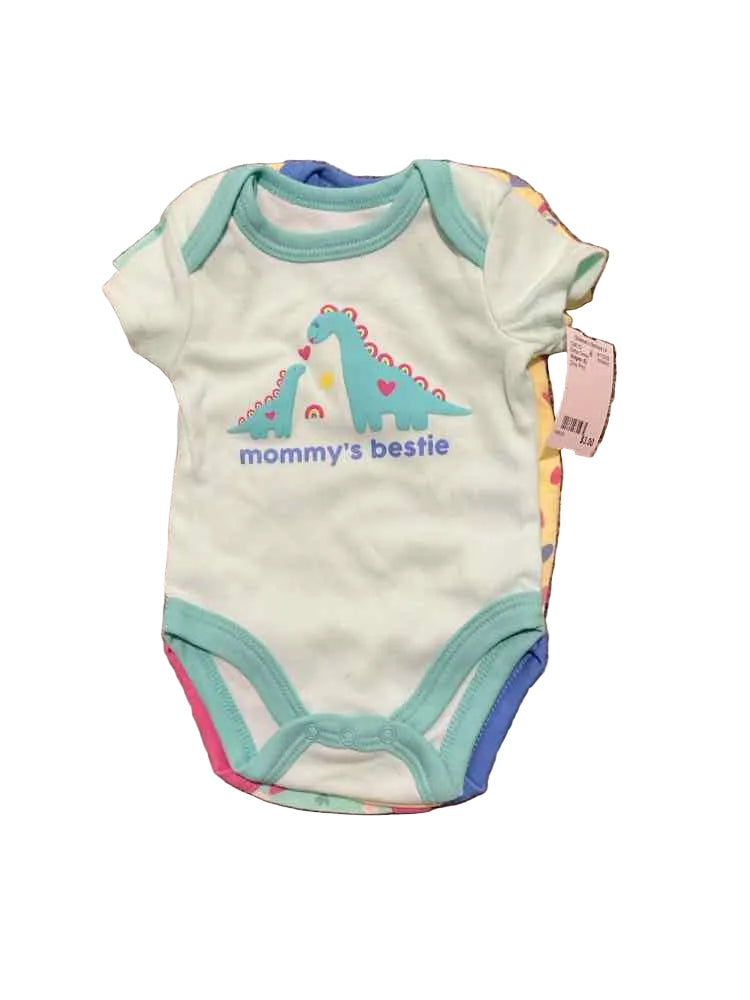 Kidgets (E) Dino Print Better Onesie