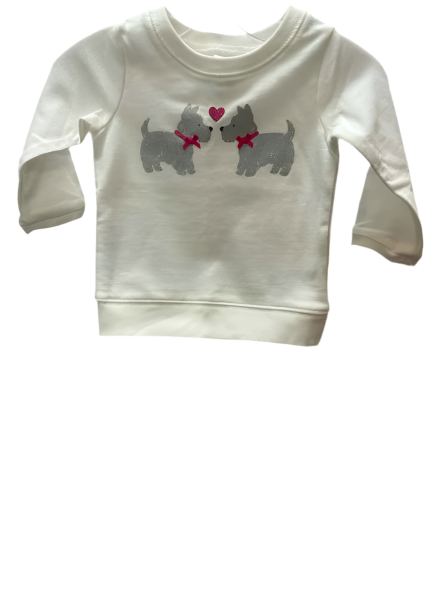 Carters (C) White Infant Size 6 MO Sweatshirt