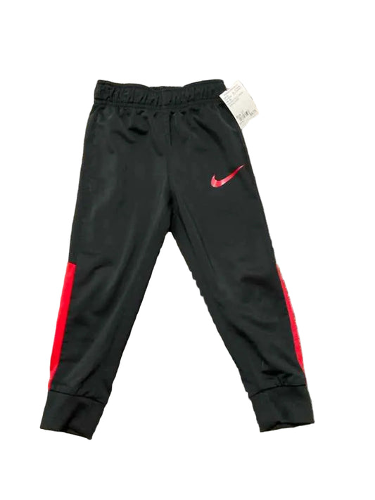 Nike (B) Red Black Toddler Size 3T Boy's PantAthletic
