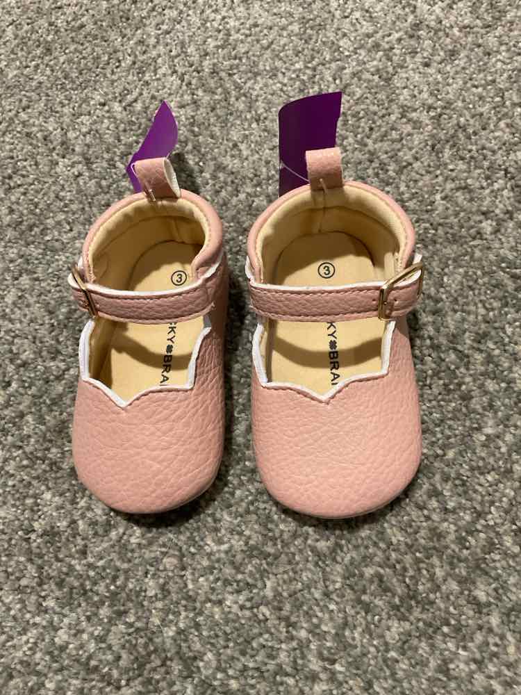 Lucky Brand (B) Pink Infant Shoe Size 3 (Infant) Girl's Casual Shoes