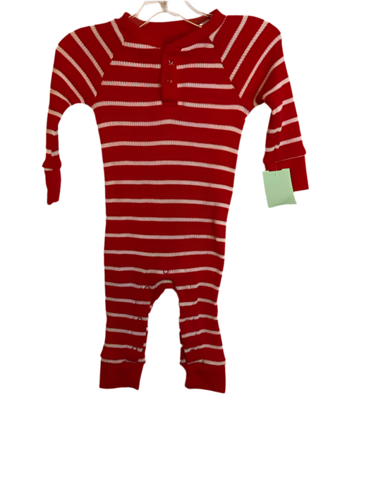 Wondershop (D) White Red Infant Size 6-9 MO 1PCSleepwear