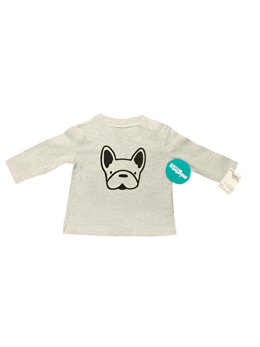Mighty Goods (D) Black Gray Infant Size 3 MO Boy's LSTop