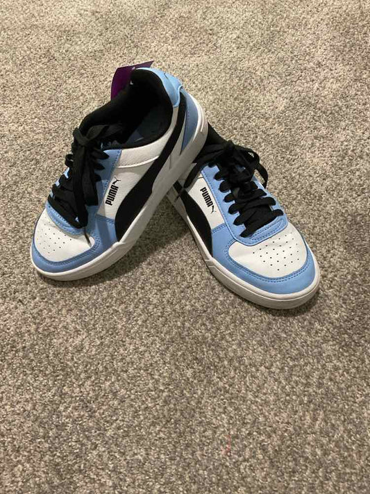 Puma (B) Blue Black Youth Shoe Size 4.5 (Youth) Boy's Athletic Shoes
