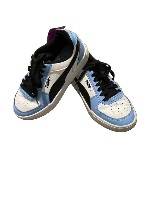 Puma (B) Blue Black Youth Shoe Size 4.5 (Youth) Boy's Athletic Shoes