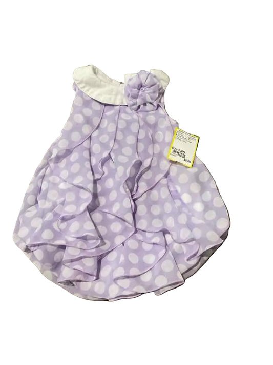 Nursery Rhymes (C) Polka Dot Infant Size 3 MO Girl's 1PC Dressy