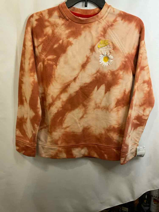 Nike (B) Orange Youth Size Large AthleticSweatshirt