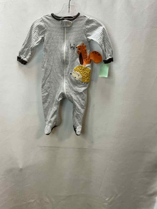 Gerber (D) Striped Infant Size 3-6 MO 1PCSleepwear