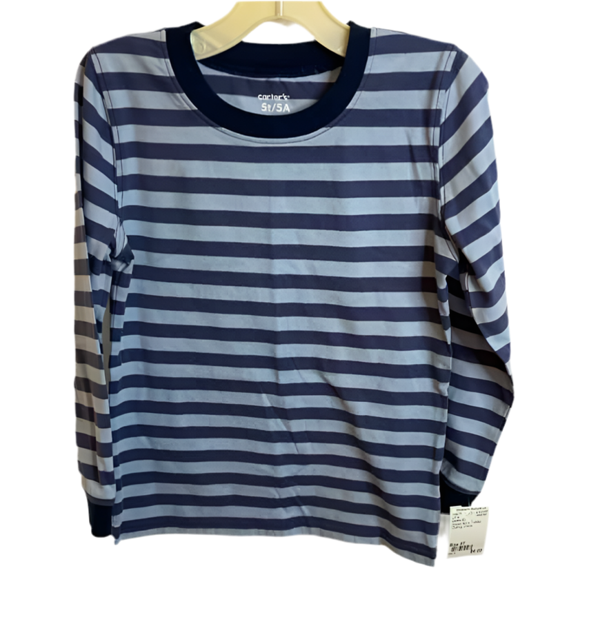 Carters (C) Striped Toddler Size 5T LSTop