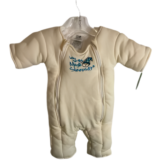 Baby Merlins White Infant Size 3-6 MO SleepsackBest