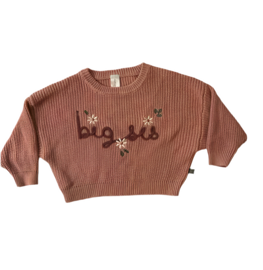 Modern Moments by Gerber (D) Coral Infant Size 12 MO SweaterHeavy