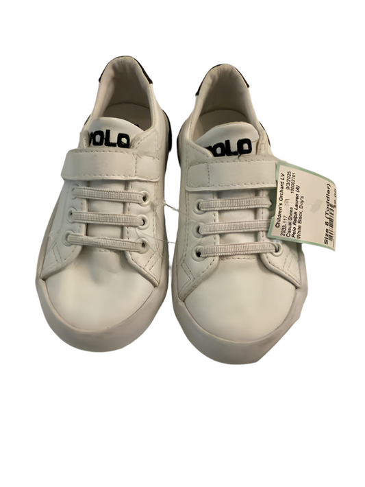 Polo Ralph Lauren (A) White Black Toddler Shoe Size 8 (Toddler) Casual Shoes