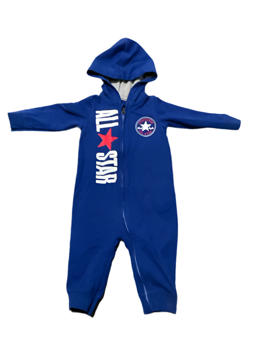 Converse All Star (B) Blue Infant Size 9 MO Boy's 1PC Casual