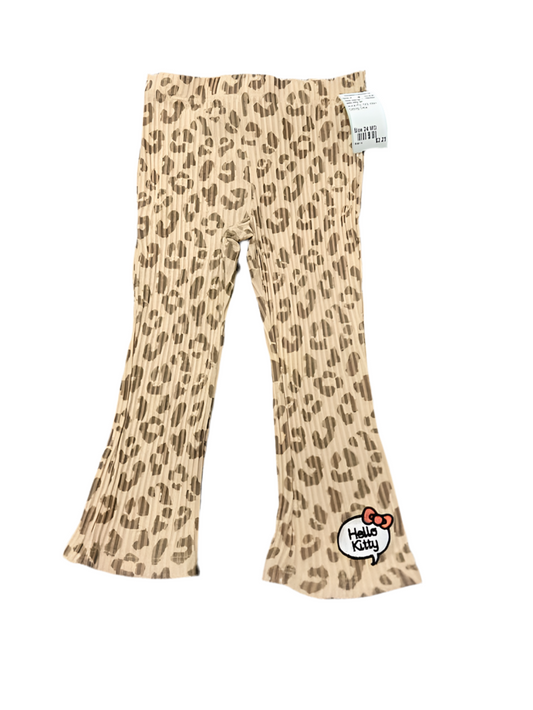Hello Kitty (D) Animal Print Infant Size 24 MO Girl's BasicLeggings